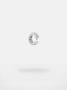 BLACKHEAD Two Tone Chocolate Block Ear Cuff in Gray