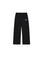 MEDM Cotton Blend Straight Leg Sweatpants in Black