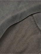 D5ove Structured Washed Cropped Jacket in Gray - Detail
