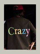 USAGE JZ Festival Graphic Cotton T Shirt in Black - On Model