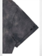 SOD Distressed Vintage Wash Portrait Tee in Purple - Detail