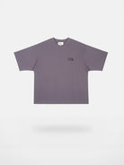 SOD Online Store Deconstructed Panel Cotton T Shirt in Purple
