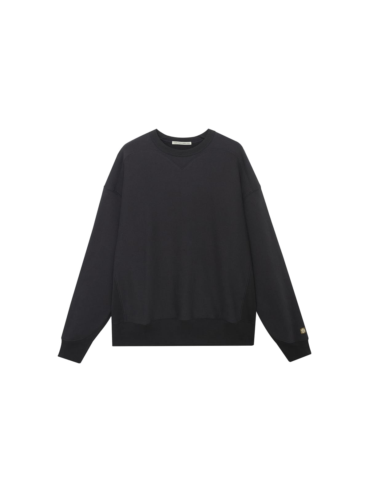 USAGE Reversible Cotton Crewneck Sweatshirt in Gray