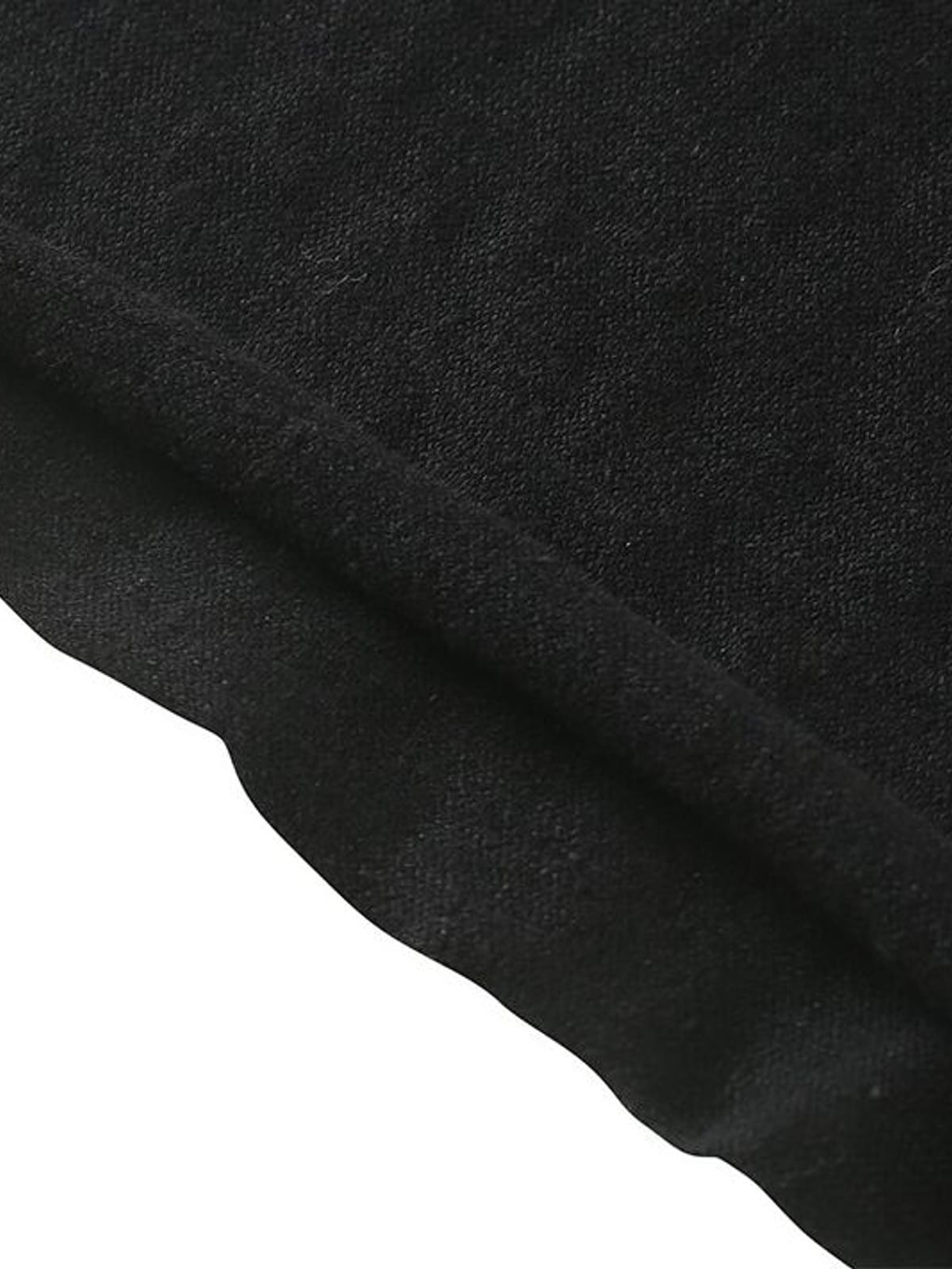 D5ove Oversized Portrait Print Half Sleeve T Shirt in Black - Detail