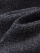 MSBEAST Biella Merino Wool Wide Leg Pants in Gray - Detail