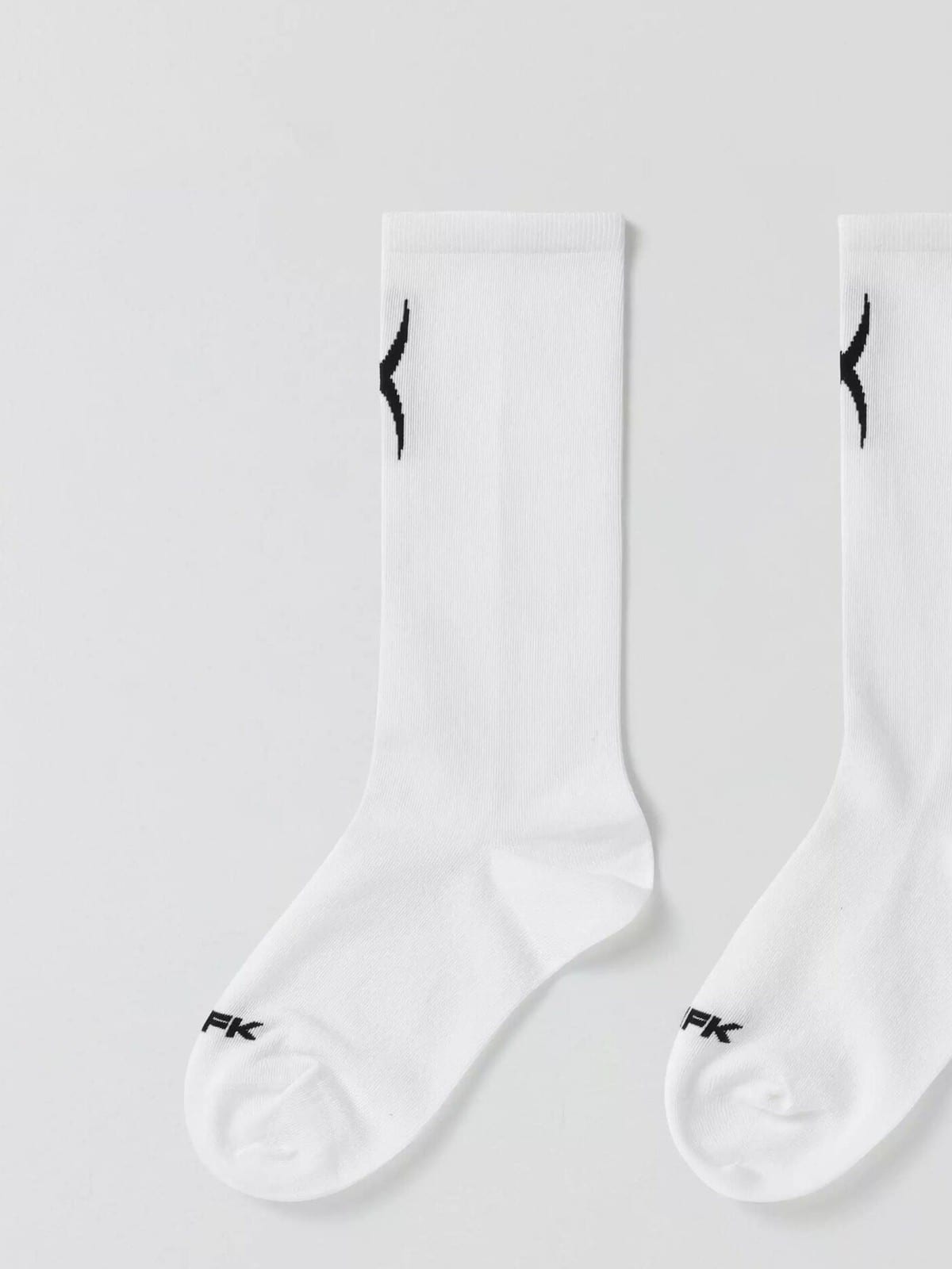 SMFK Athletic Cotton Blend Short Socks 2 Pack in White