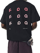 FPA Heavyweight Cotton Blend T Shirt in Black - On Model