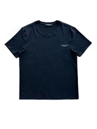 UNKNOWNWORLD Small Logo Cotton T Shirt in Black