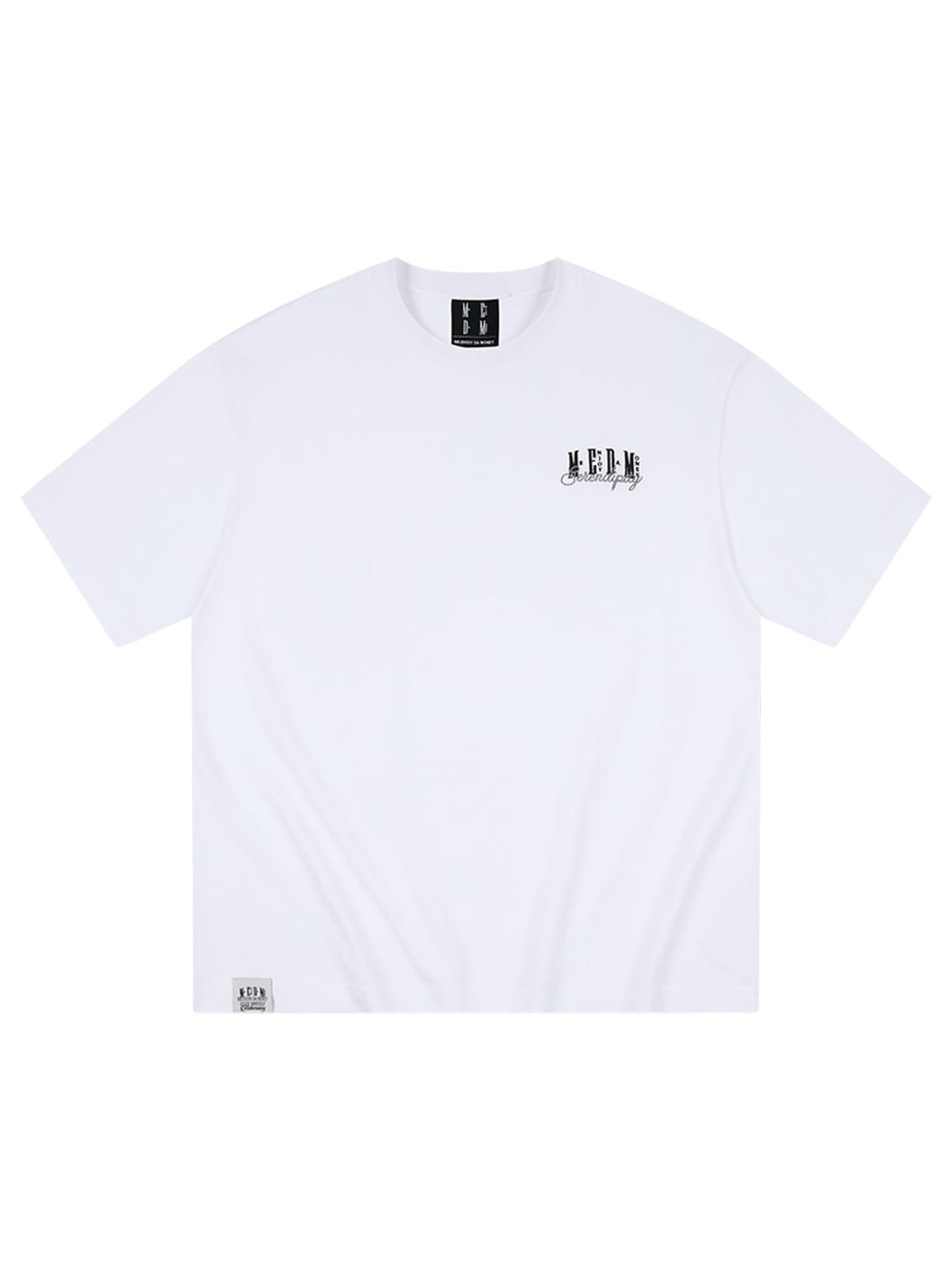 MEDM Cooling Cotton Blend T Shirt in White