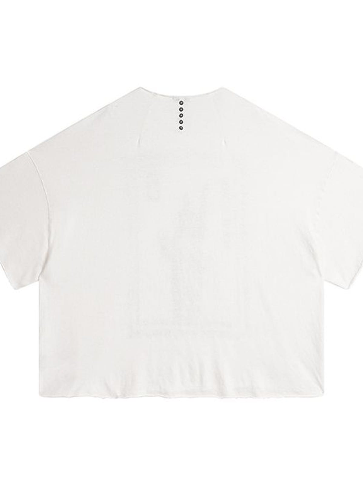 D5ove Mew York Graphic Hemp Blend T Shirt in White