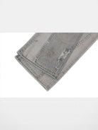 SOD Digital Stain Micro Flare Jeans in Gray - Detail