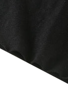 D5ove Boxing Dog Graphic Half Sleeve T Shirt in Black - Detail