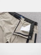 Soda Trendy Water Repellent Tapered Hiking Pants in Beige - Detail