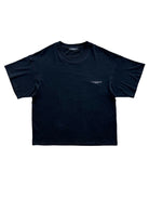 UNKNOWNWORLD Small Logo Cotton T Shirt in Black