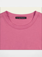 FaxCopyExpress Classic Cotton Logo T Shirt in Pink - Detail