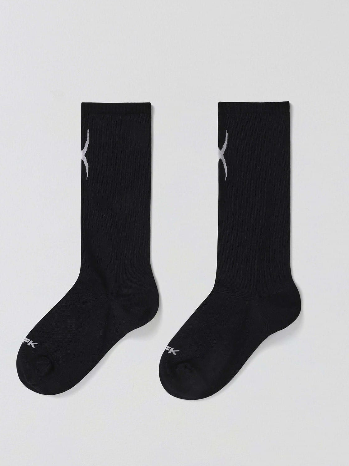 SMFK Athletic Cotton Blend Short Socks 2 Pack in Black