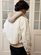 Retro 21 Thinsulate Padded B 15 Jacket in Yellow - On Male Model