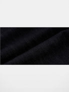 MEDM Contrast Stitch Denim Cargo Jeans in Navy Blue - Detail