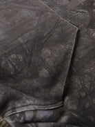 D5ove Distressed Forest Camo Hoodie in Gray - Detail