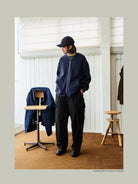 USAGE Heavyweight Ripstop M51 Cargo Pants in Black - On Male Model