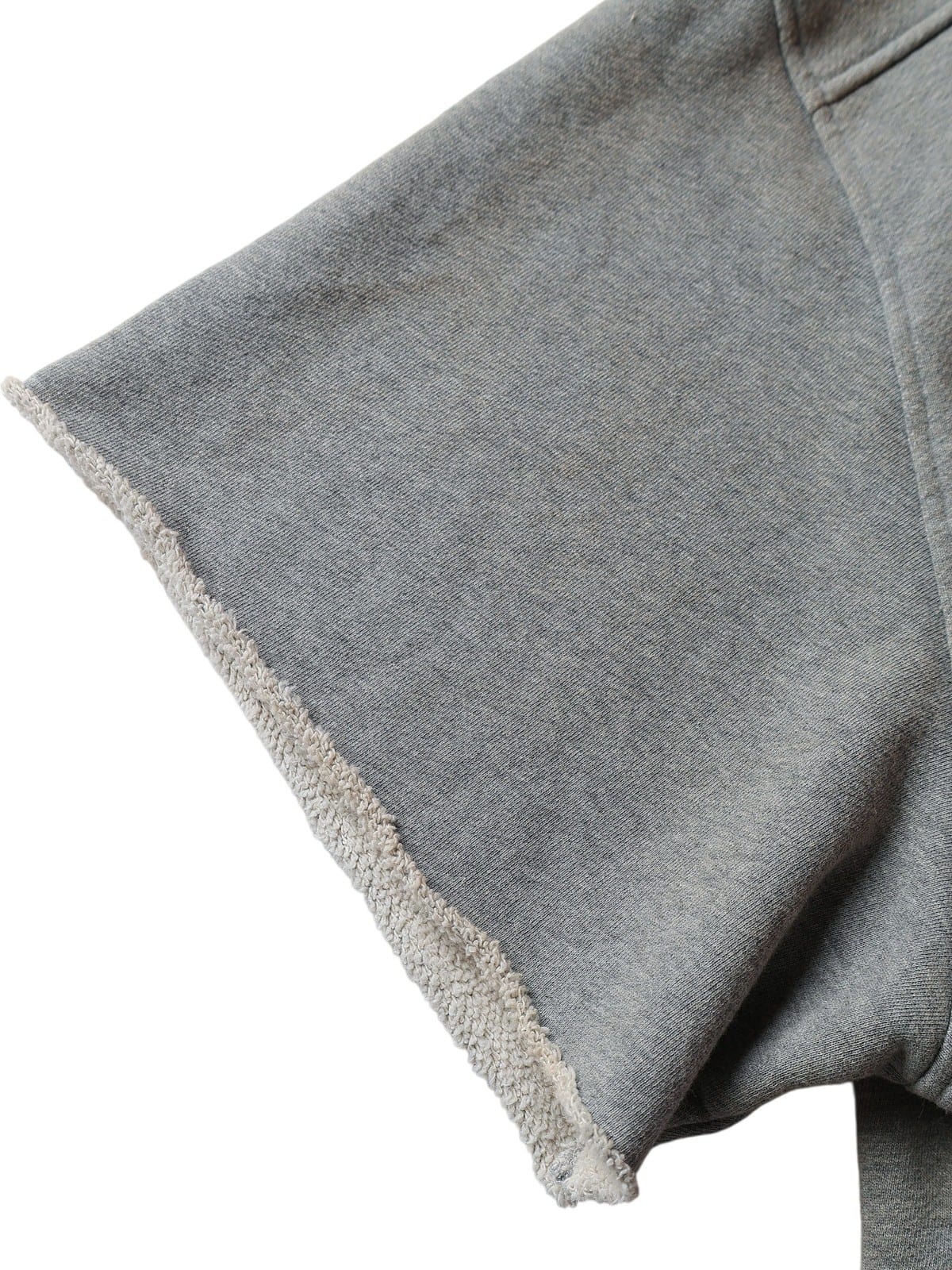 D5ove Heavyweight Boxy Cotton T Shirt in Gray - Detail