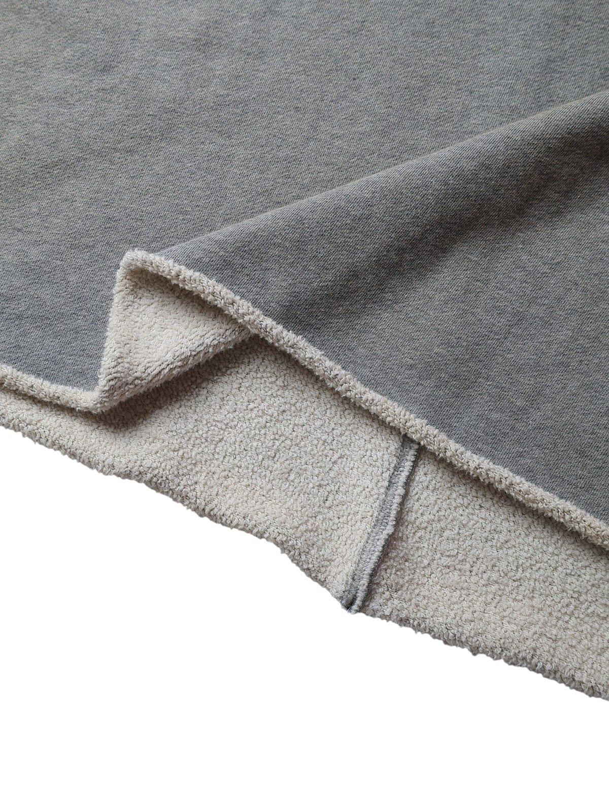 D5ove Heavyweight Boxy Cotton T Shirt in Gray - Detail