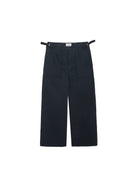 USAGE Heavyweight Herringbone Baker Pants in Navy Blue